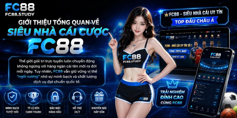 Toàn cảnh siêu nhà cái cá cược FC88 trực tuyến hàng đầu